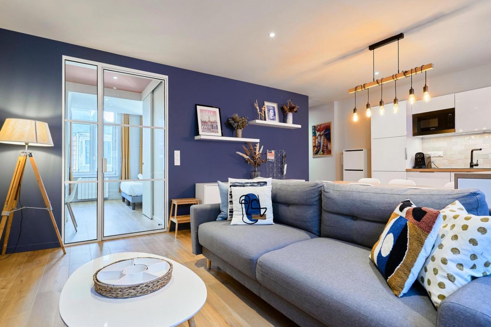 Apartment With Parking In The Heart Of Old 릴 외부 사진