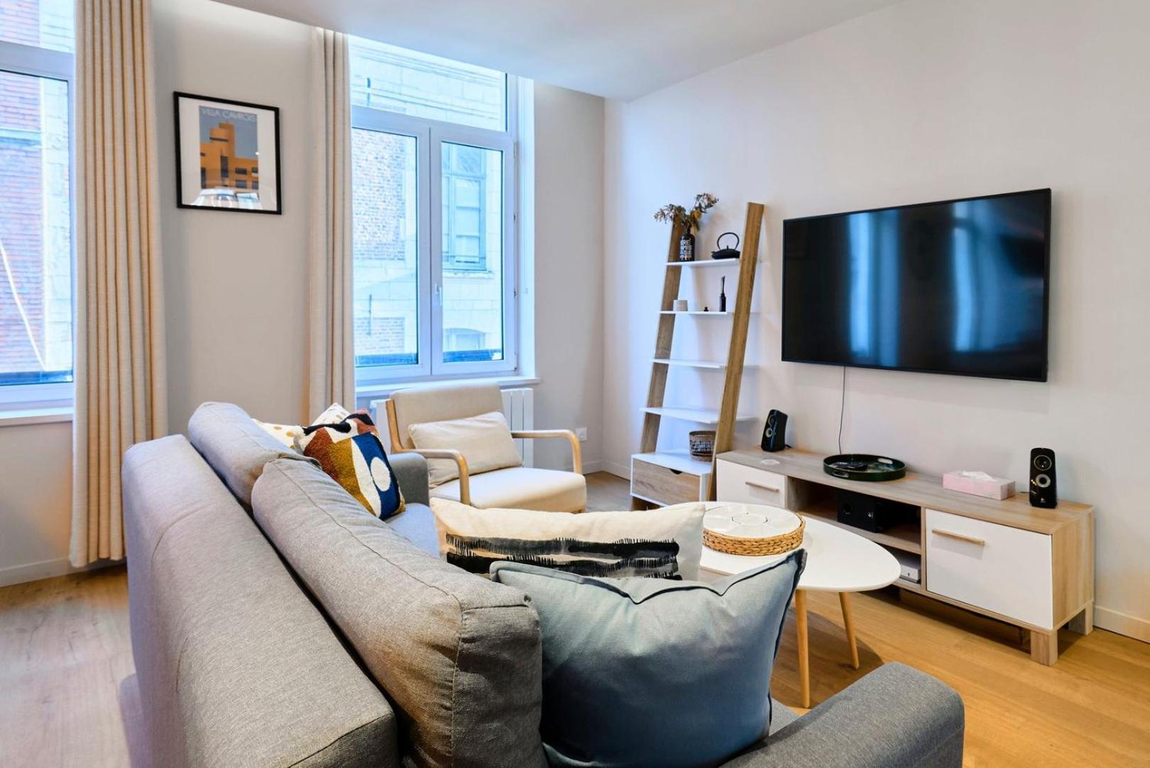 Apartment With Parking In The Heart Of Old 릴 외부 사진